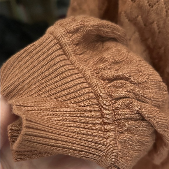 Textured Rust Sweater - Picture 7 of 7